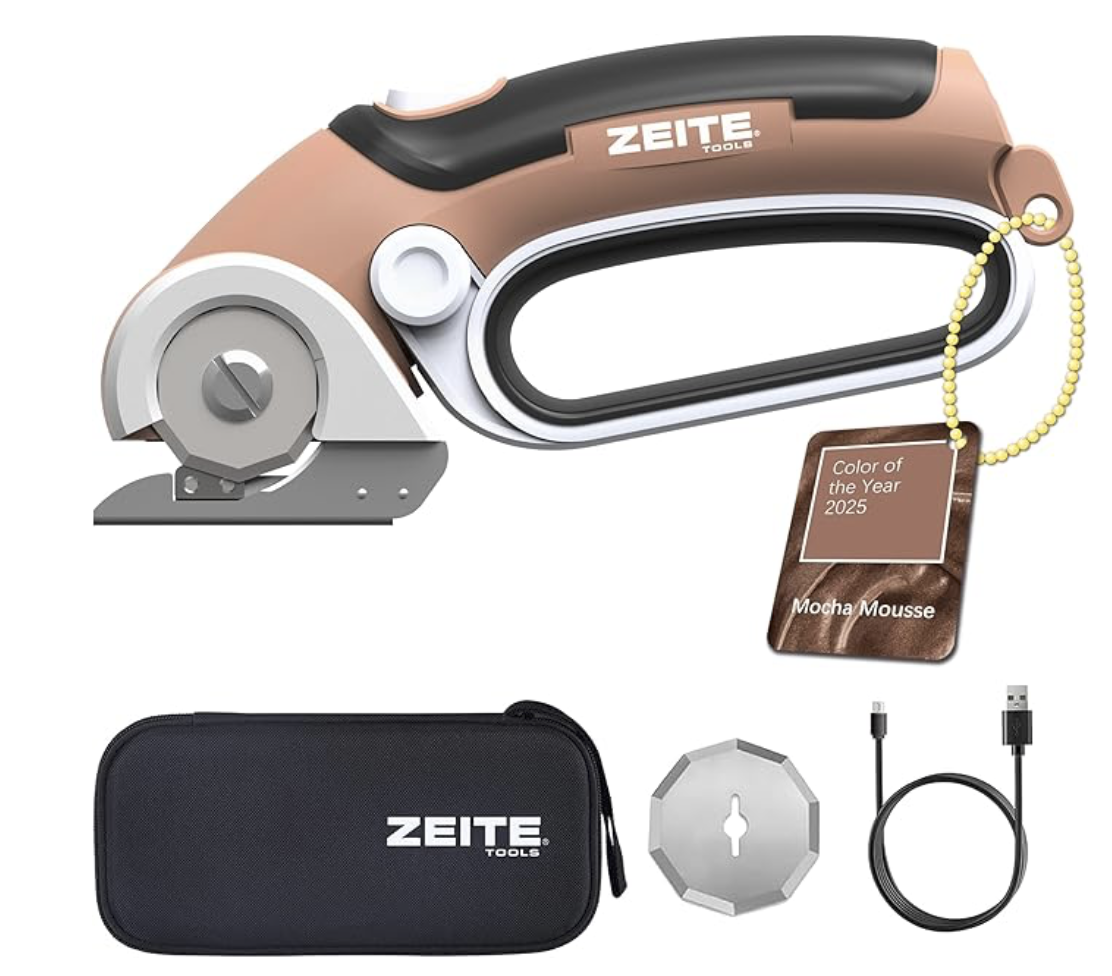 zeite 4v cordless electric scissors